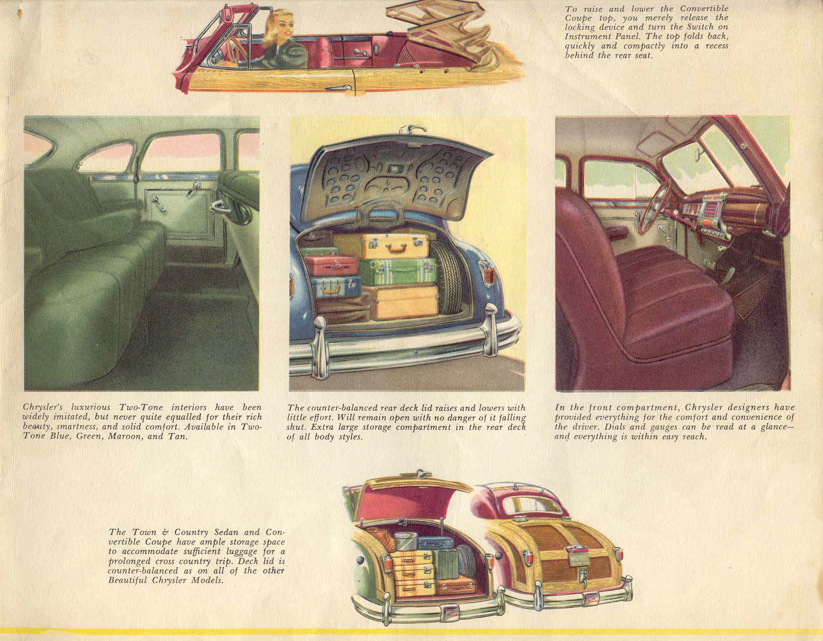 1946 Chrysler Brochure Page 9
